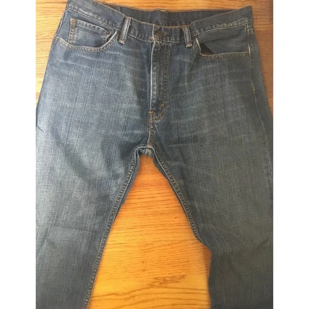 Levi 505 Regular Fit Jeans Medium Wash Men Size W36 L32